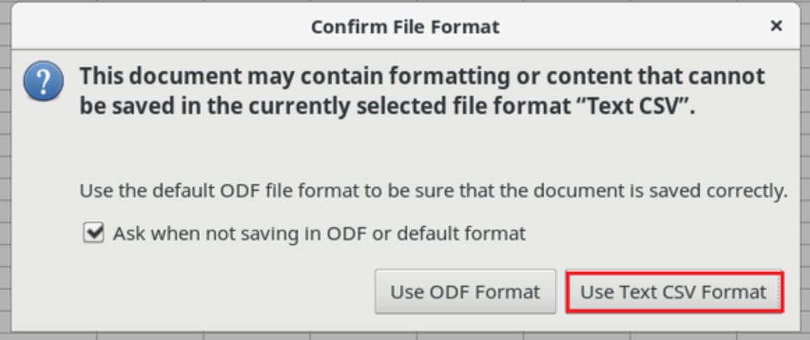 Usar documents en format CSV