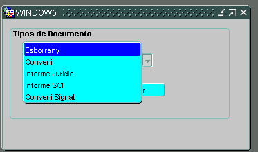 Especificar el tipus de document